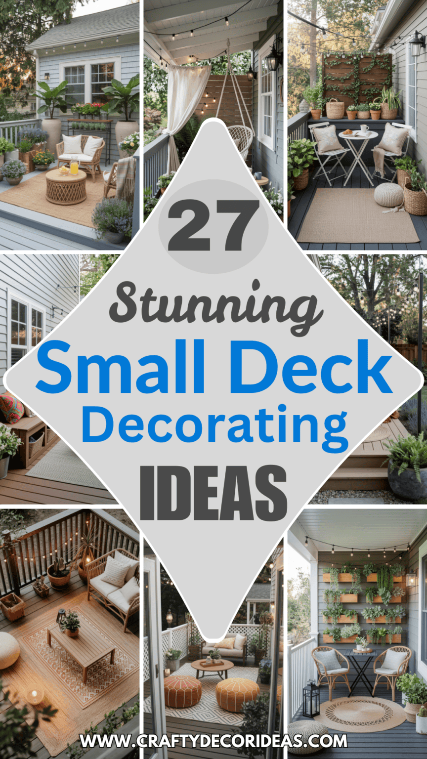 27 Stunning Small Deck Decorating Ideas in 2026