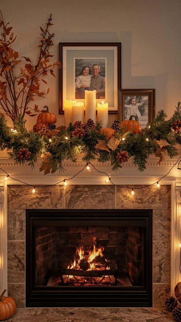 Autumn Mantel Styling Ideas