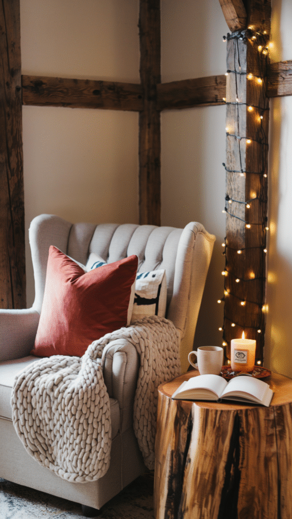 Cozy Reading Nook Setup