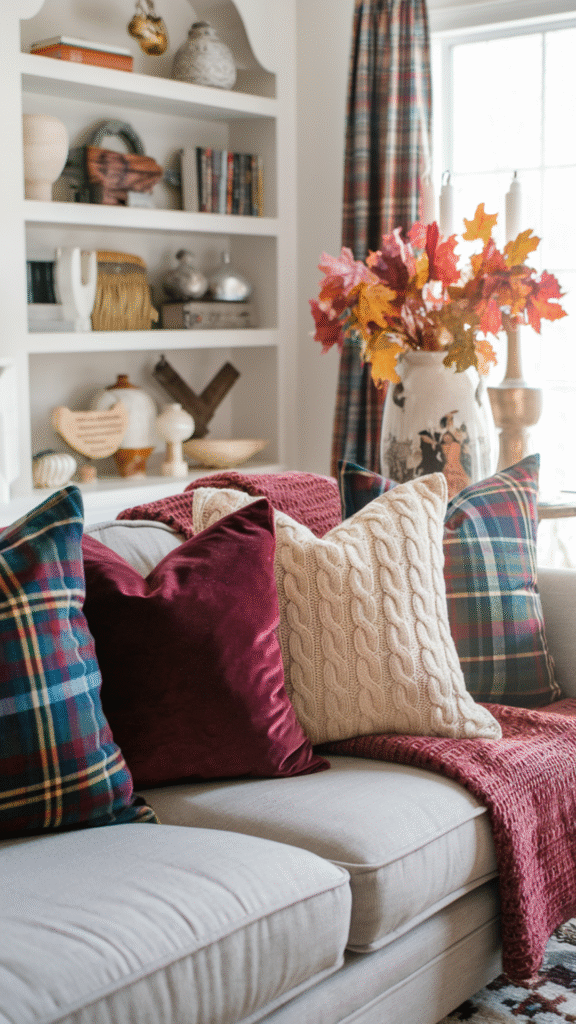 Decorative Fall Pillows and Cushions