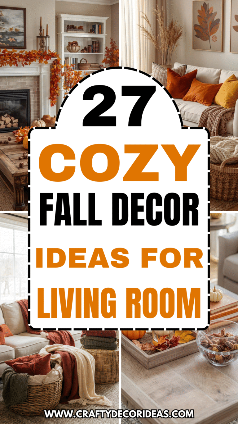 Fall Decor Ideas for Living Room