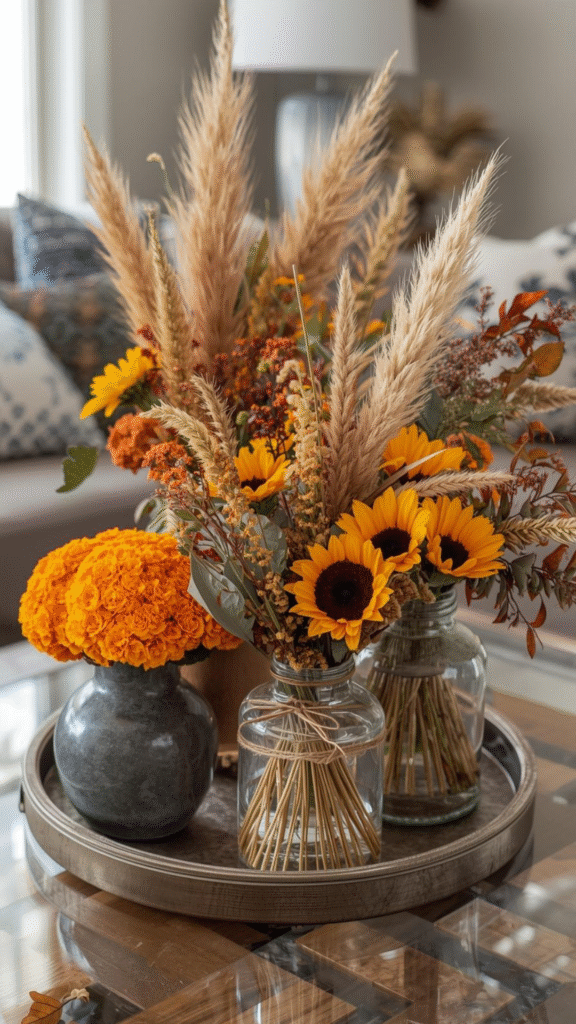 Fall Florals and Dried Arrangements