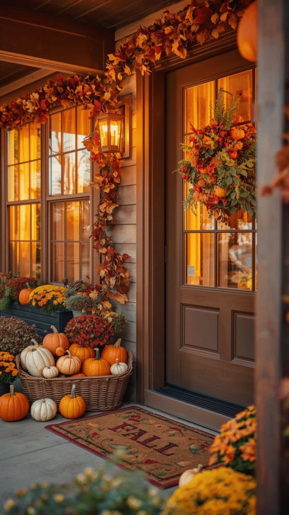Seasonal Window and Entry Styling