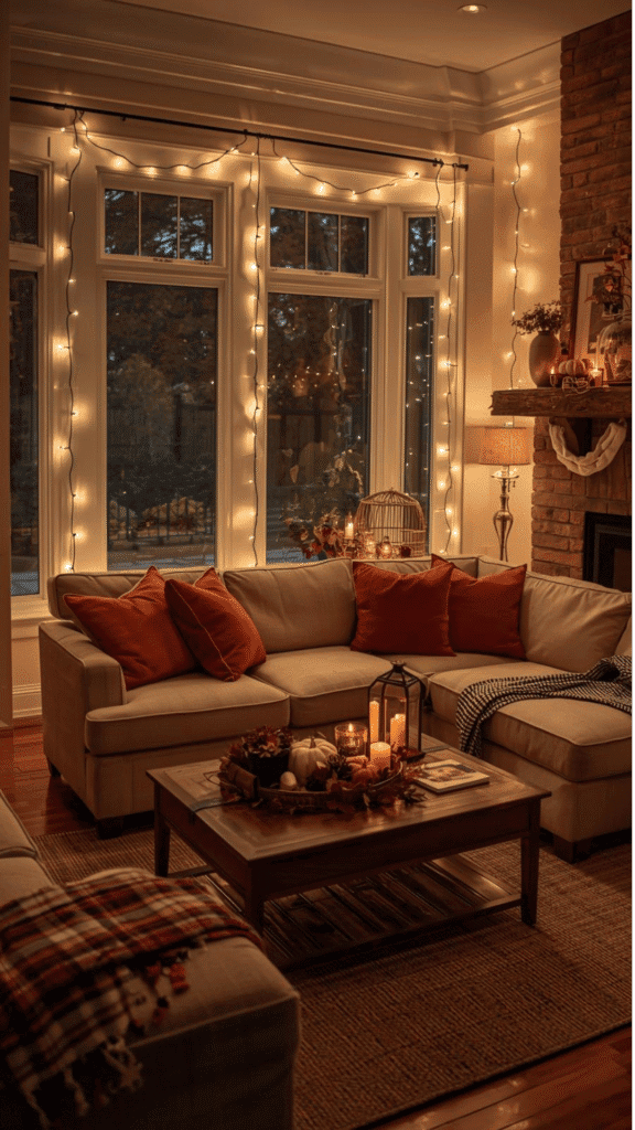 Warm LED String Lights