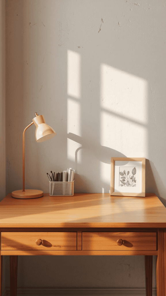 Create a Tiny Desk Zone That Feels Calm