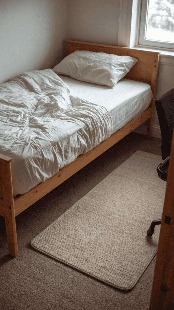 Use a Rug to Fake a Bigger Space