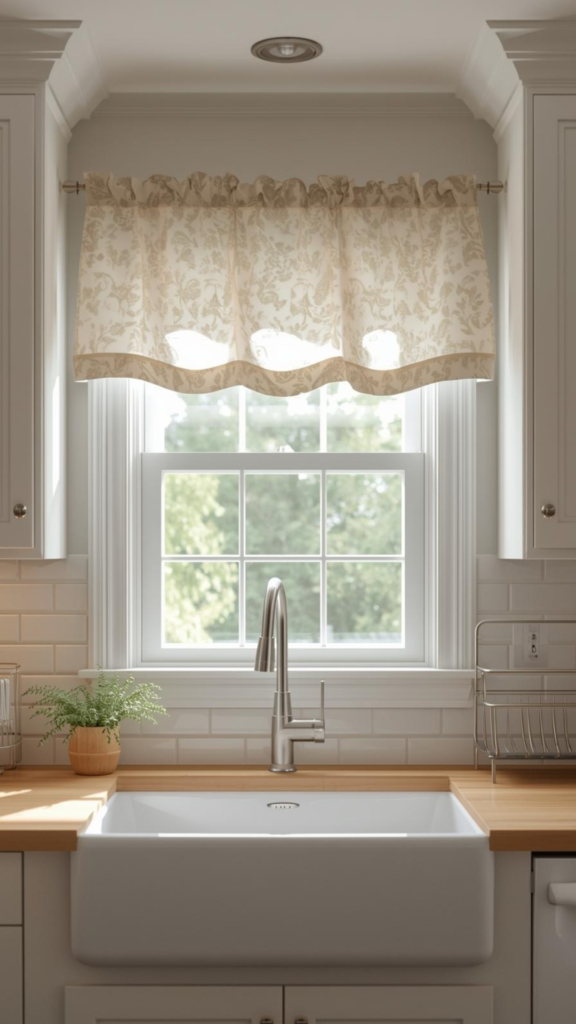 Patterned Valance Only