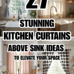 Kitchen Curtains Above Sink
